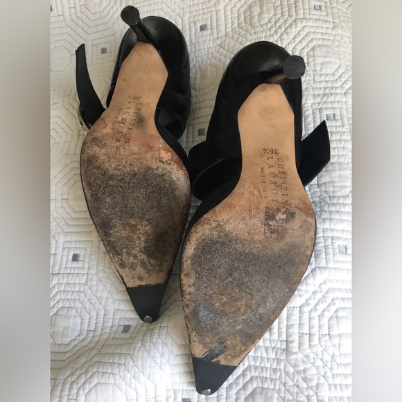 Christian Lacroix leather heels - Picture 3 of 6